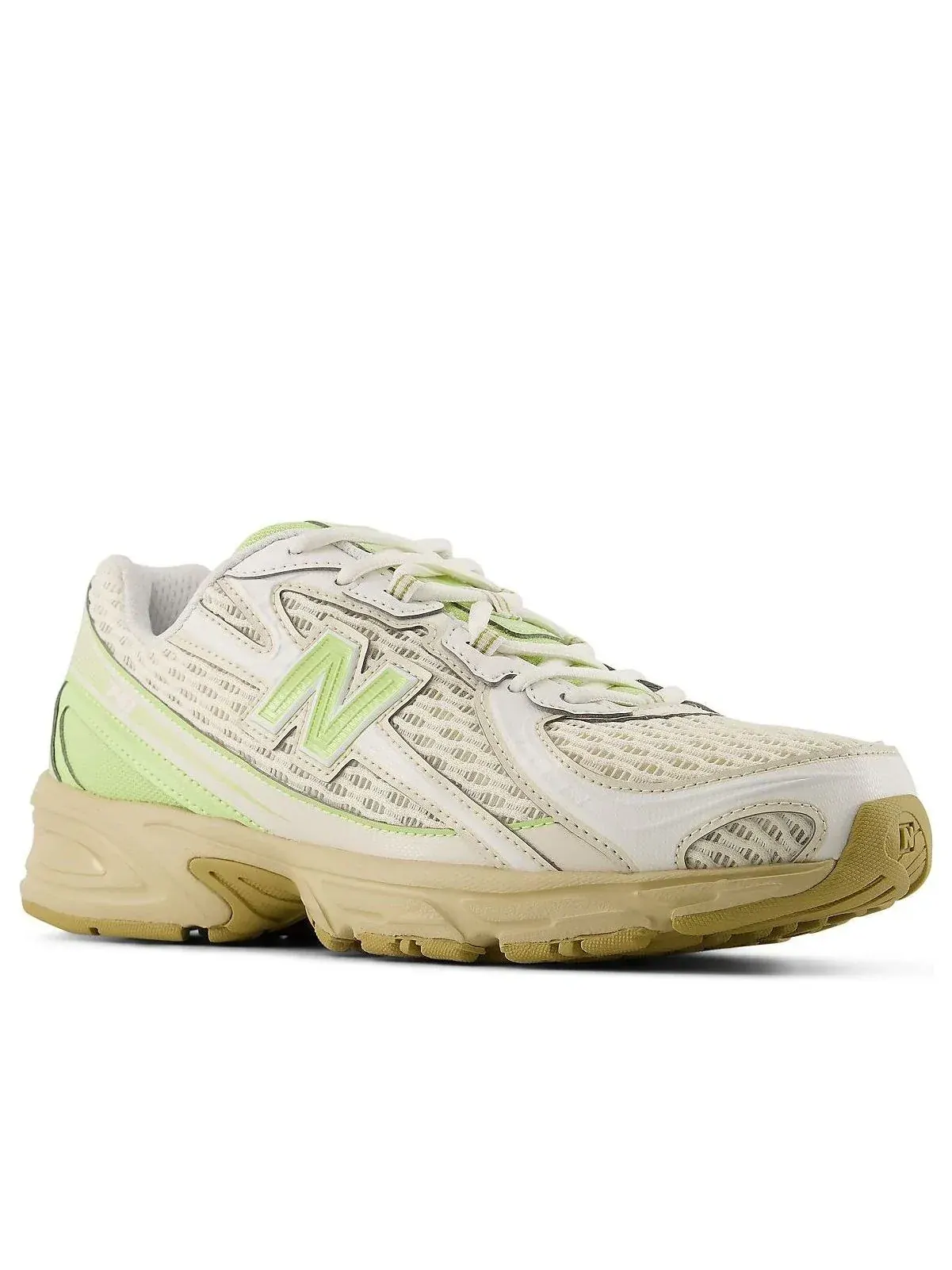 Кроссовки New Balance 740 Knit 'Dry Lime Linen' — изображение 2 из 5, бежевый