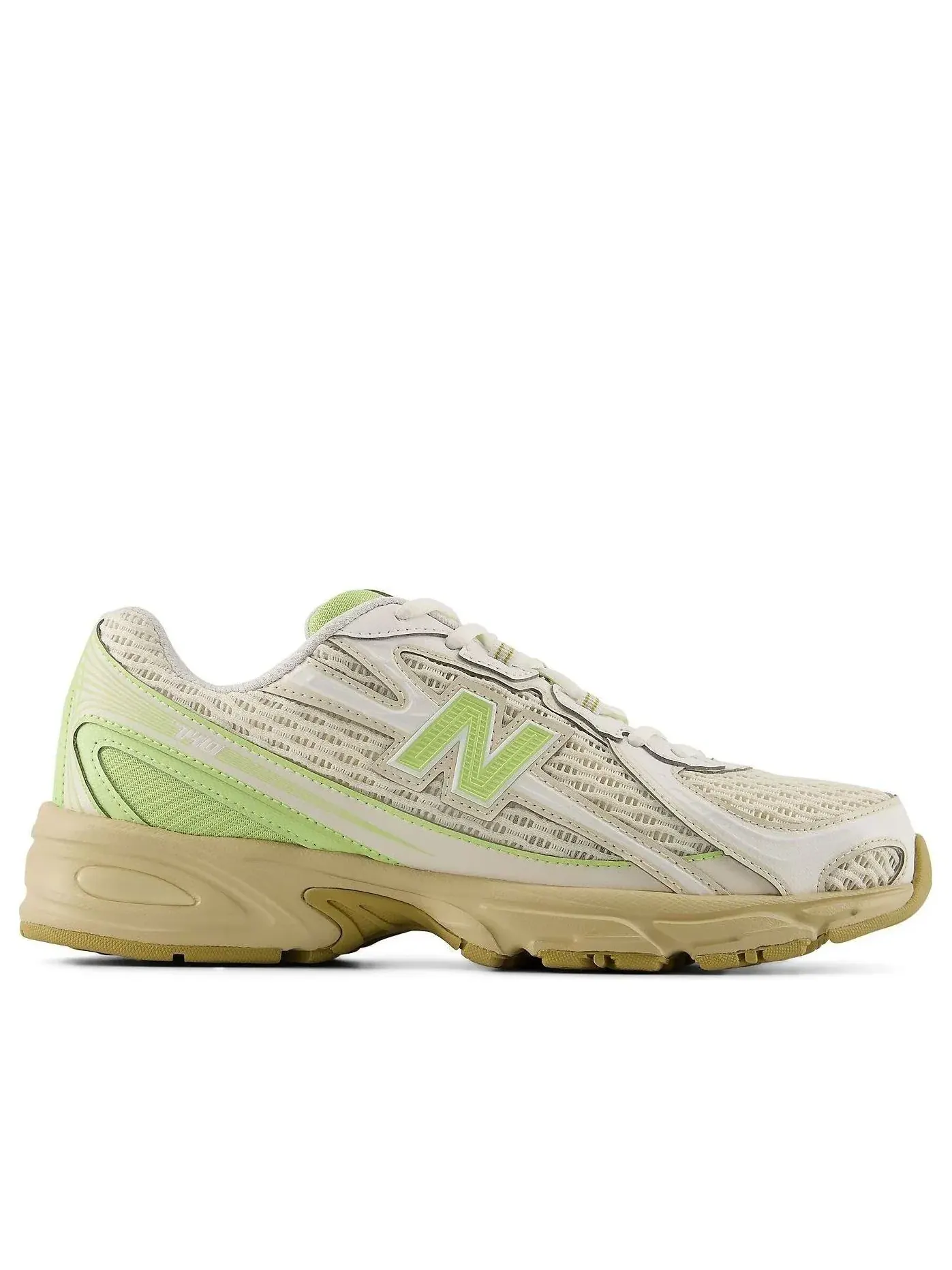 Кроссовки New Balance 740 Knit 'Dry Lime Linen' — изображение 5 из 5, бежевый