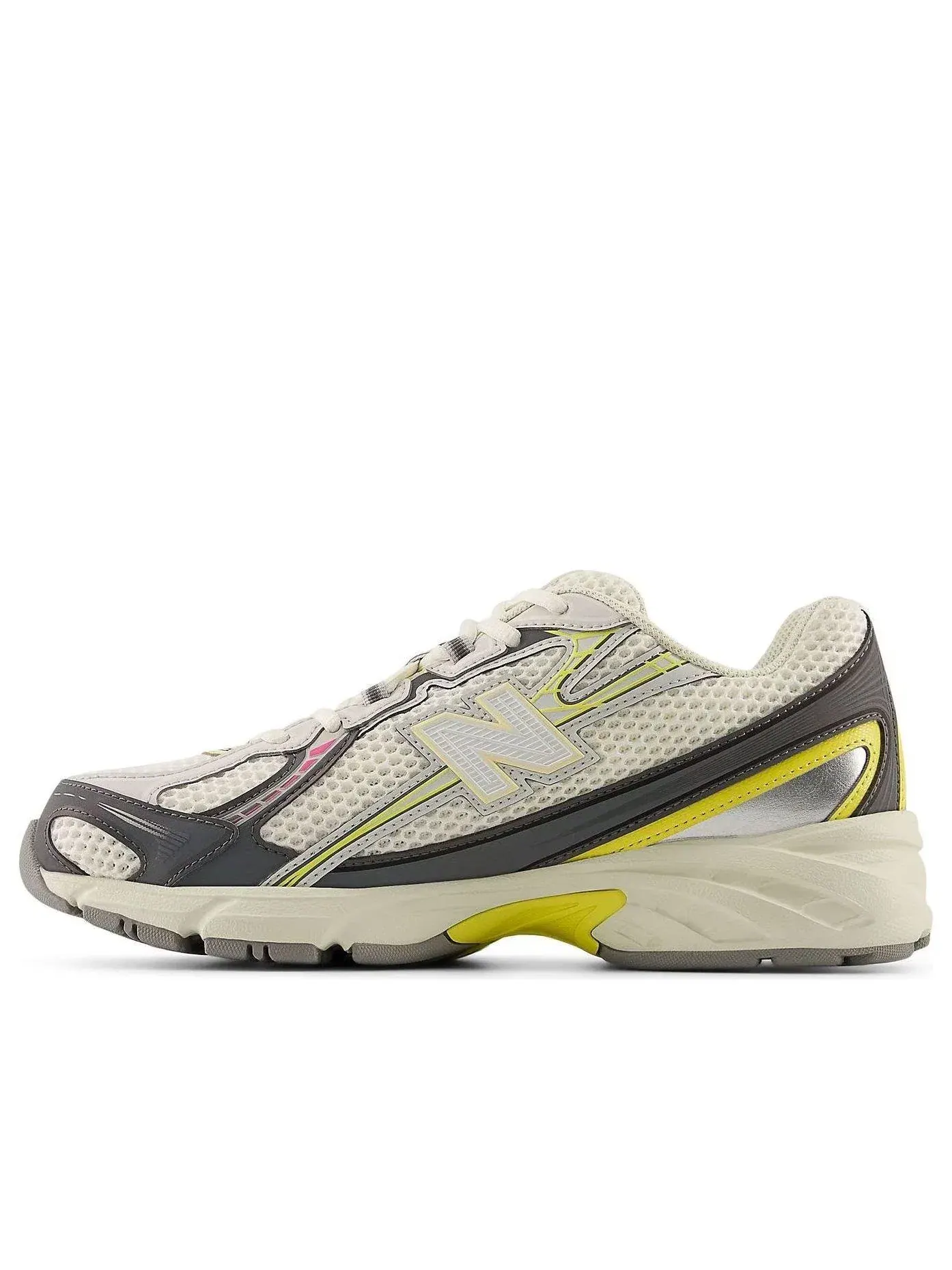 Мужские кроссовки с шнуровкой New Balance 740 Sherbert Angora Star Burst — изображение 1 из 5, серый