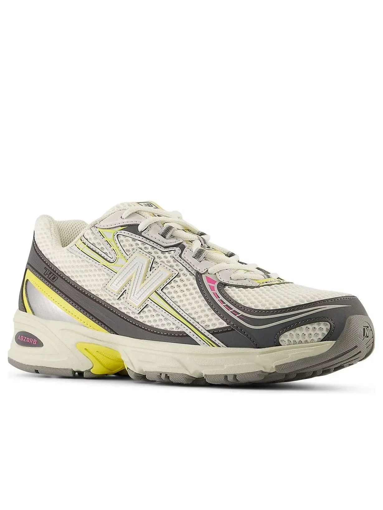 Мужские кроссовки с шнуровкой New Balance 740 Sherbert Angora Star Burst — изображение 4 из 5, серый