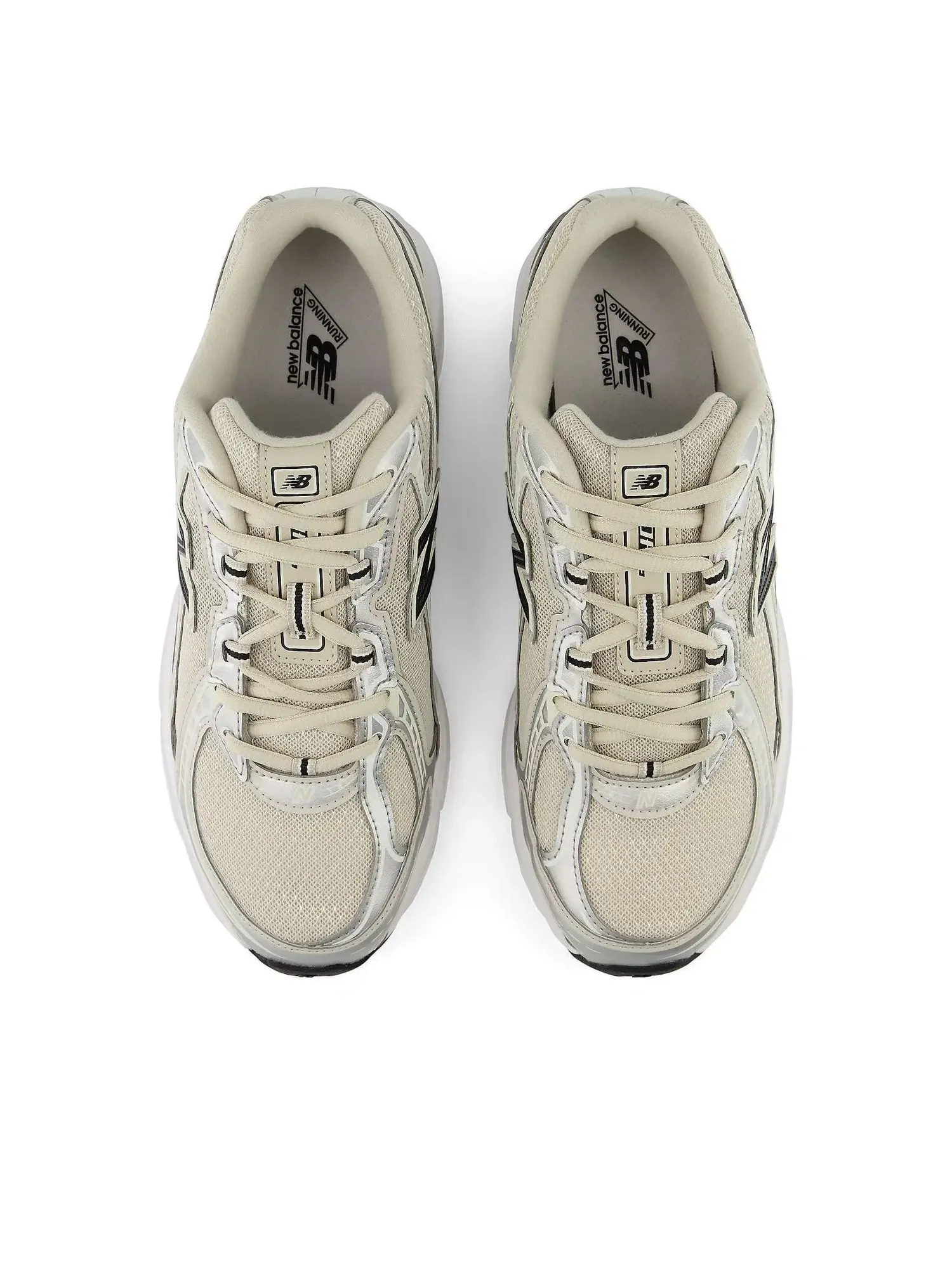 Мужские кроссовки с шнуровкой New Balance 740 Timberwolf Black — изображение 3 из 6, бежевый