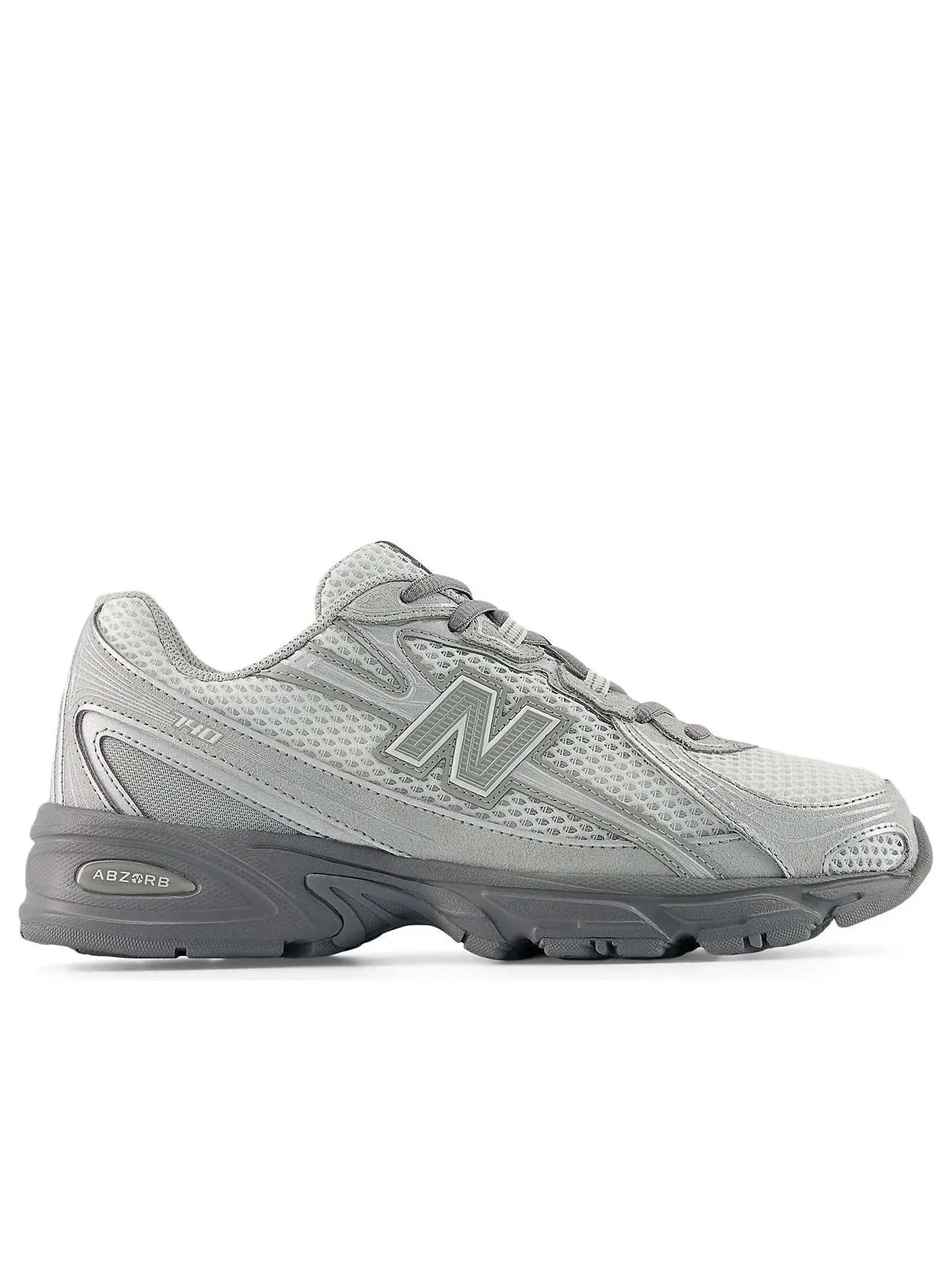 Мужские кроссовки с шнуровкой New Balance 740 — изображение 2 из 4, серый