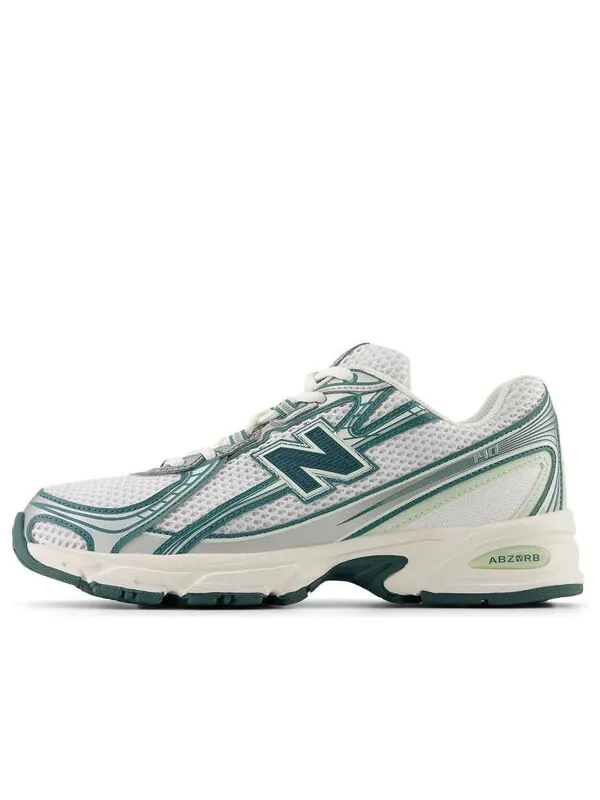 Кроссовки 740v2 'white marsh green' New Balance — изображение 1 из 4, белый/зеленый