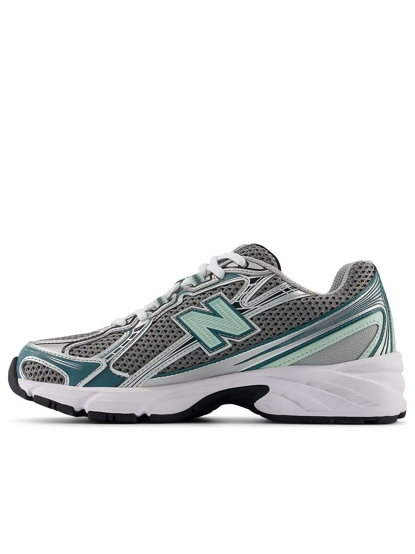 Кроссовки New Balance 740v2 'Silver Metallic New Spruce' — изображение 1 из 6, серебристый металлик