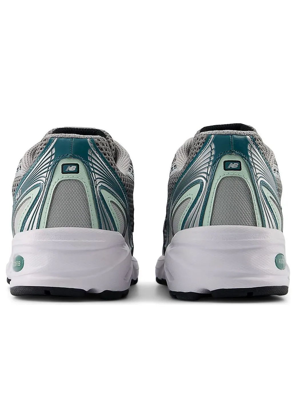 Кроссовки New Balance 740v2 'Silver Metallic New Spruce' — изображение 4 из 6, серебристый металлик