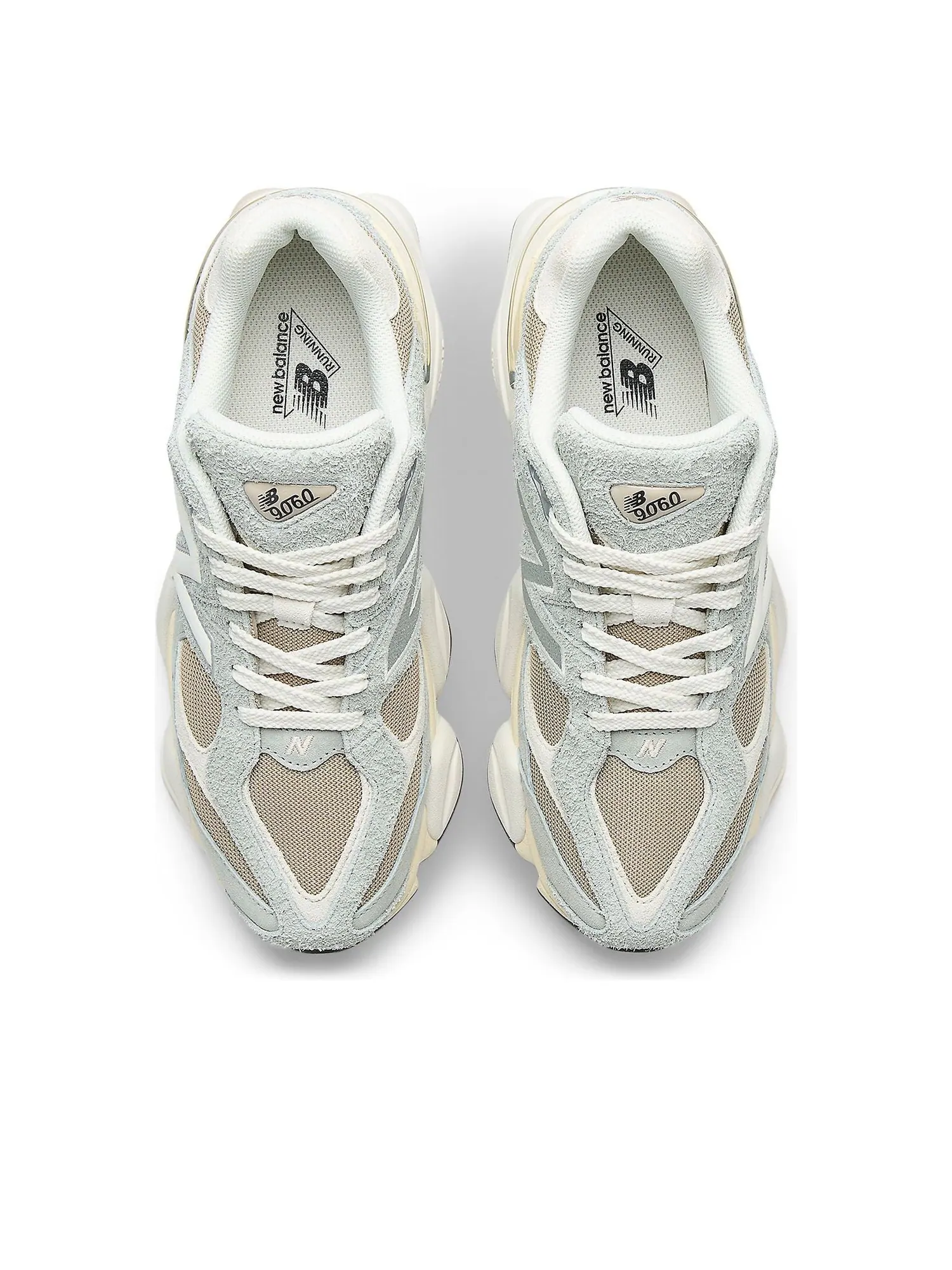 Кроссовки New Balance 9060 'Lone Star Grey Stoneware' — изображение 2 из 6, серый