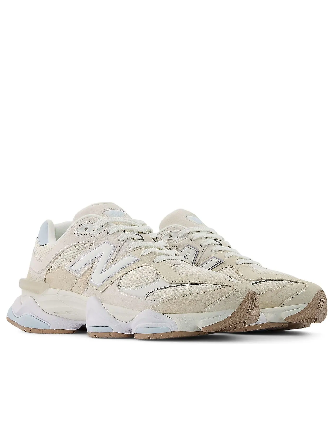 Кроссовки New Balance 9060 'Bisque Frosted Glass' — изображение 4 из 6, бежевый