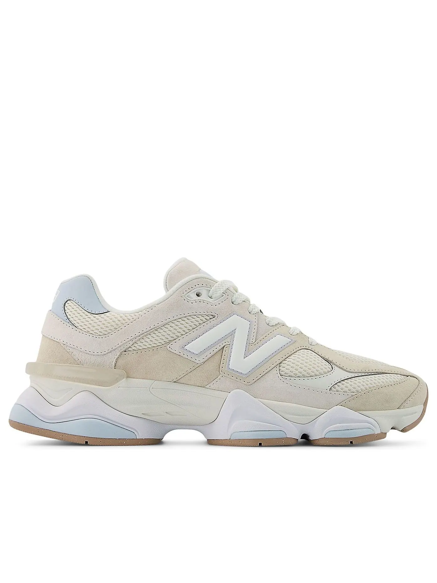 Кроссовки New Balance 9060 'Bisque Frosted Glass' — изображение 2 из 6, прозрачный