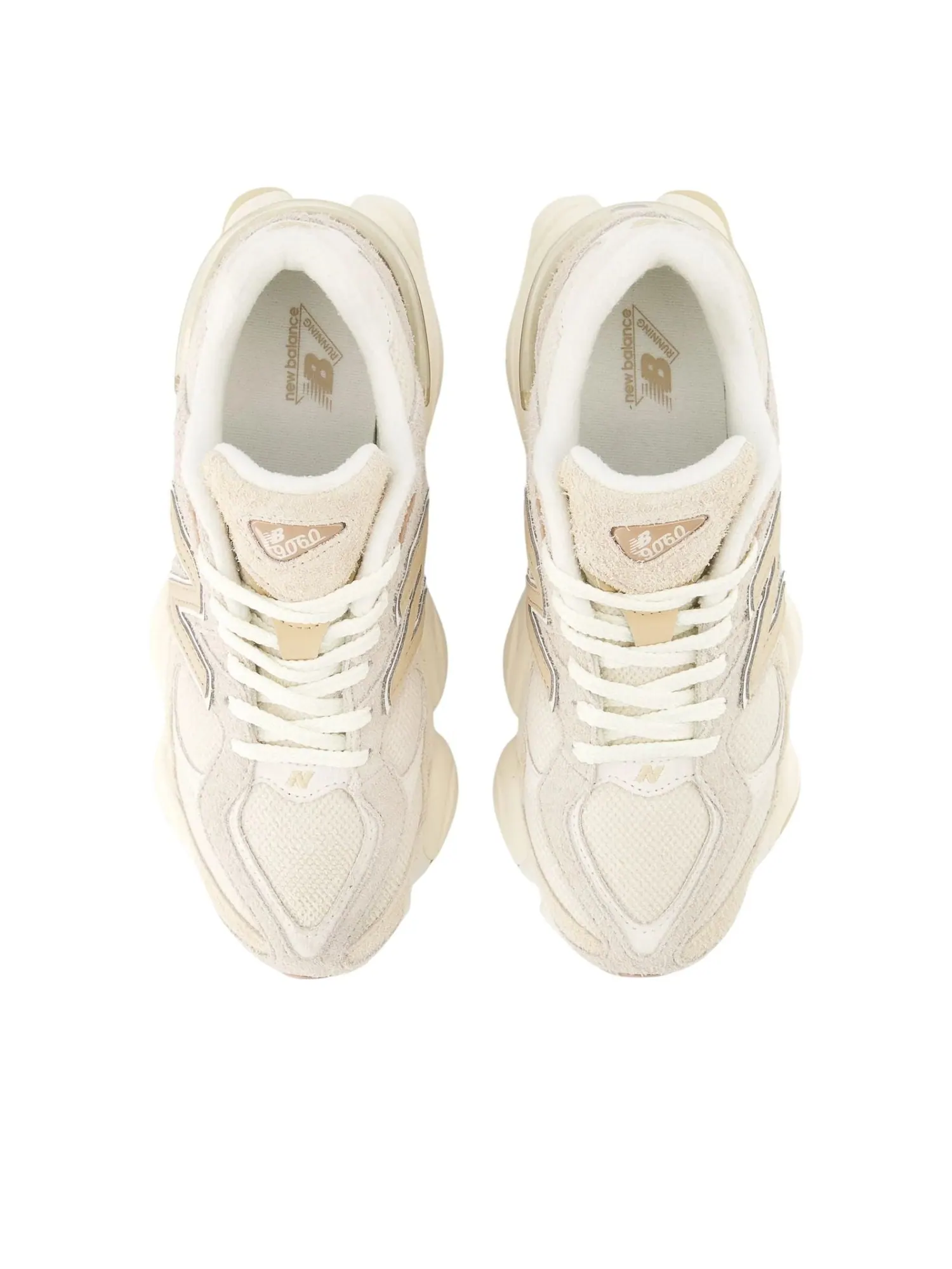 Кроссовки New Balance 9060 'Bisque' — изображение 3 из 7, серебристый