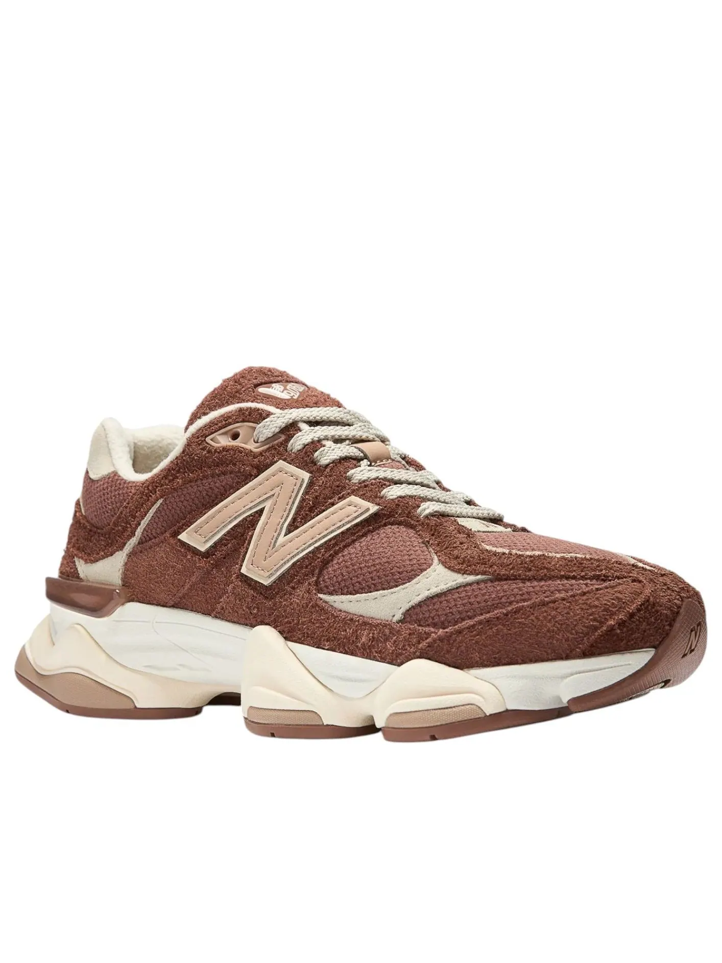 Кроссовки New Balance 9060 'Rich Oak' — изображение 2 из 6, коричневый