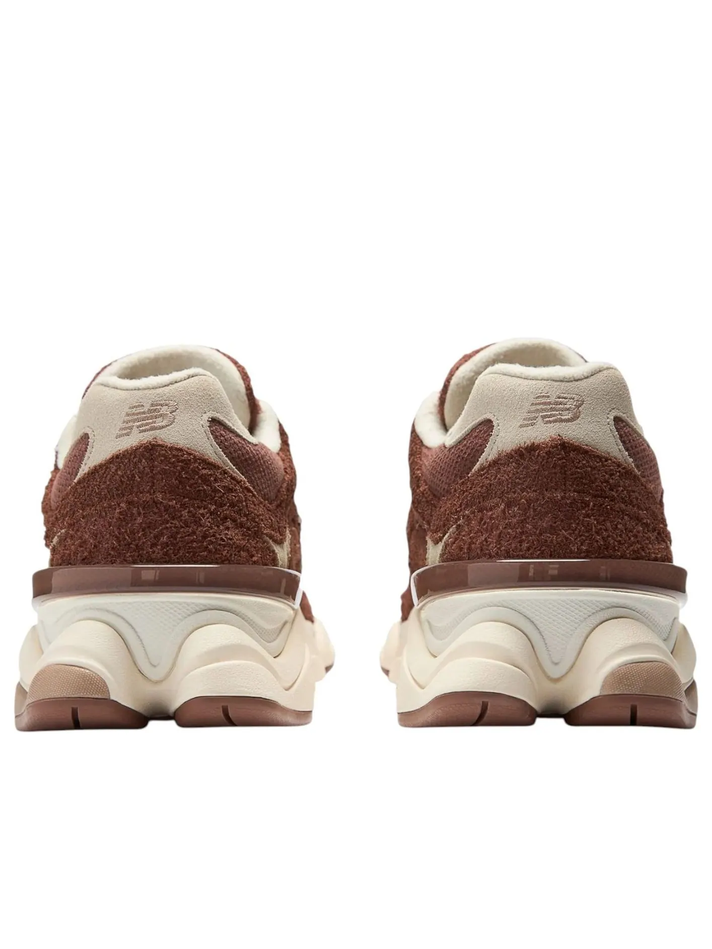 Кроссовки New Balance 9060 'Rich Oak' — изображение 4 из 6, коричневый