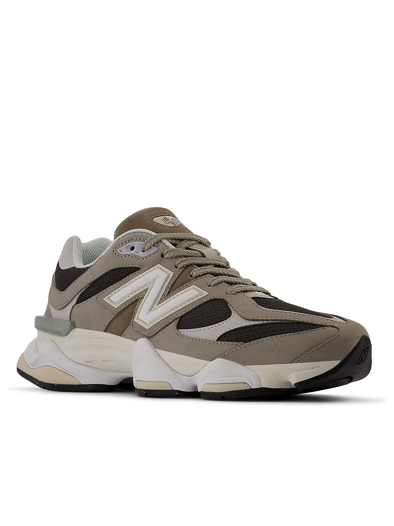 Кроссовки New Balance 9060 'Arid Stone Black Cement' — изображение 4 из 5, черный