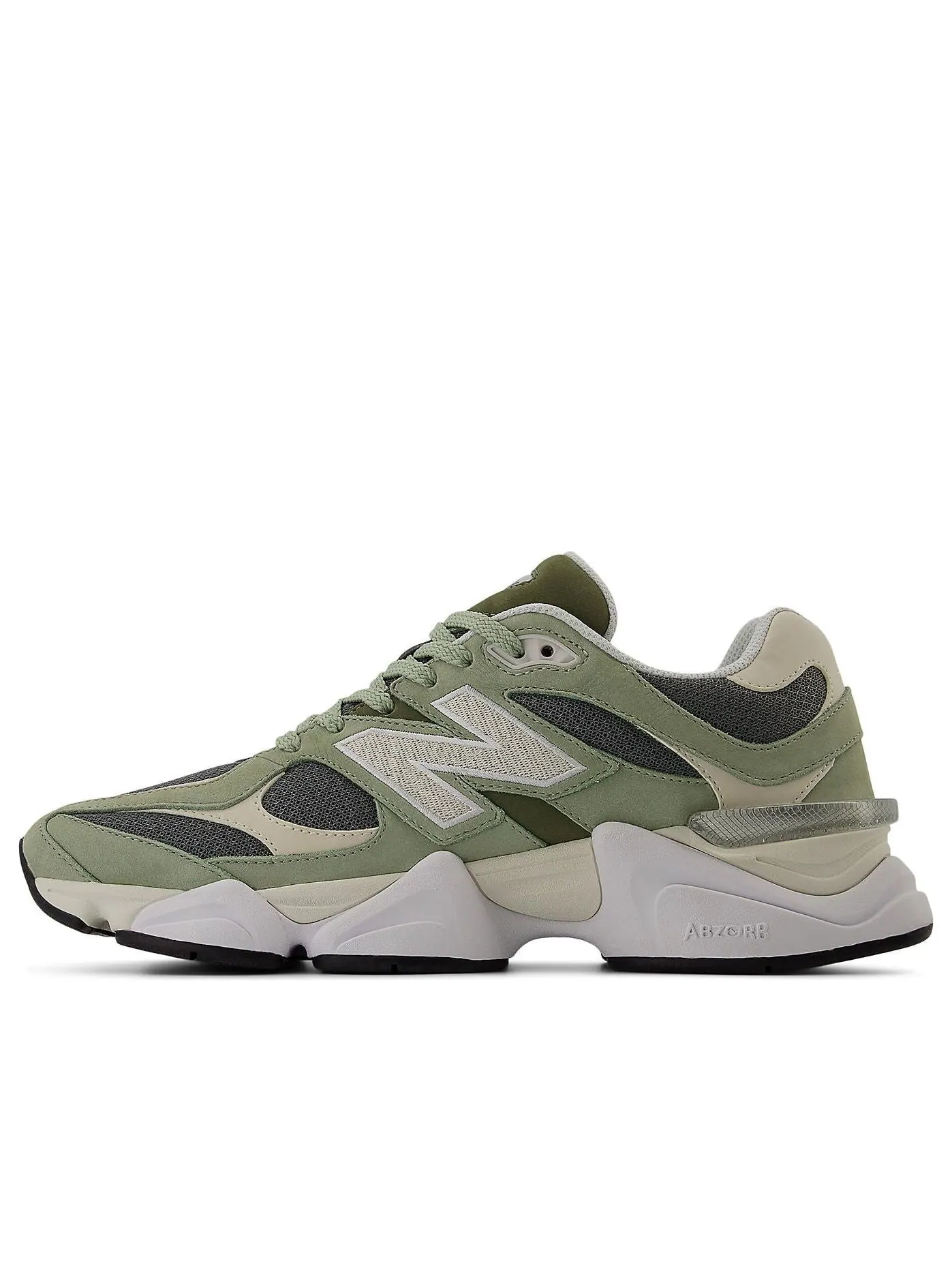 Кроссовки New Balance 9060 'Olive' — изображение 1 из 5, зеленый
