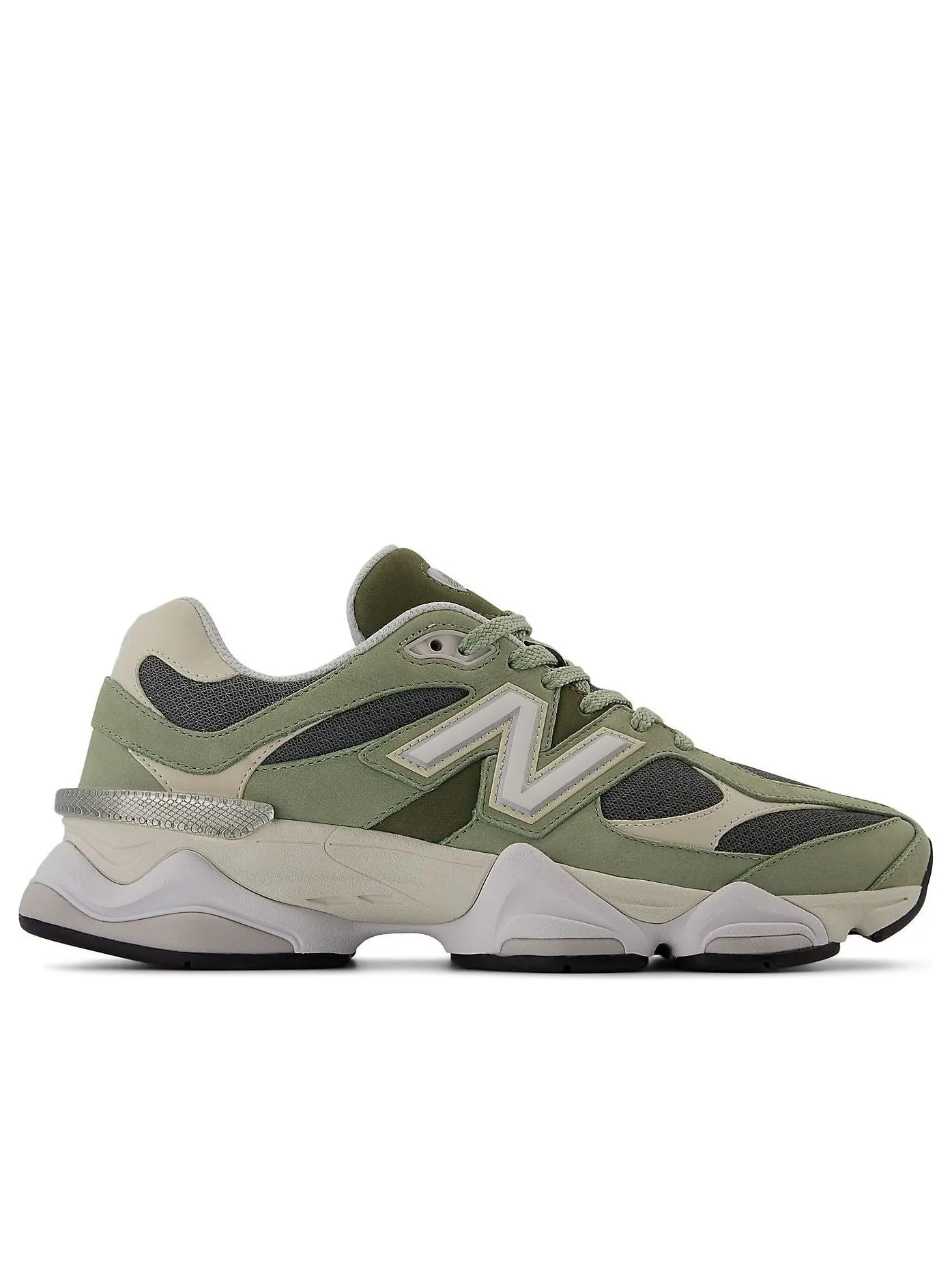 Кроссовки New Balance 9060 'Olive' — изображение 5 из 5, зеленый