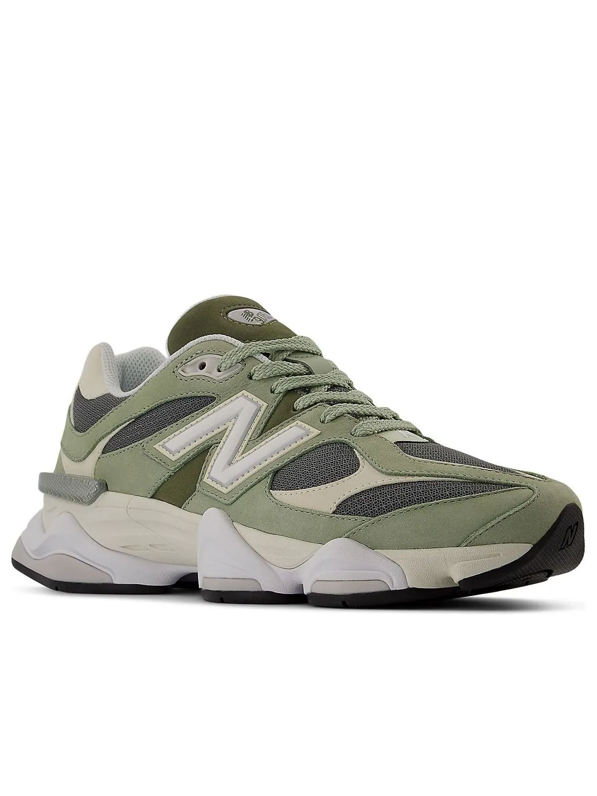 Кроссовки New Balance 9060 'Olive' — изображение 2 из 5, оливковый