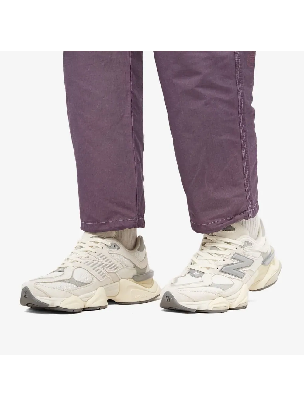 Кроссовки New Balance 9060 Белые — изображение 3 из 8, белый