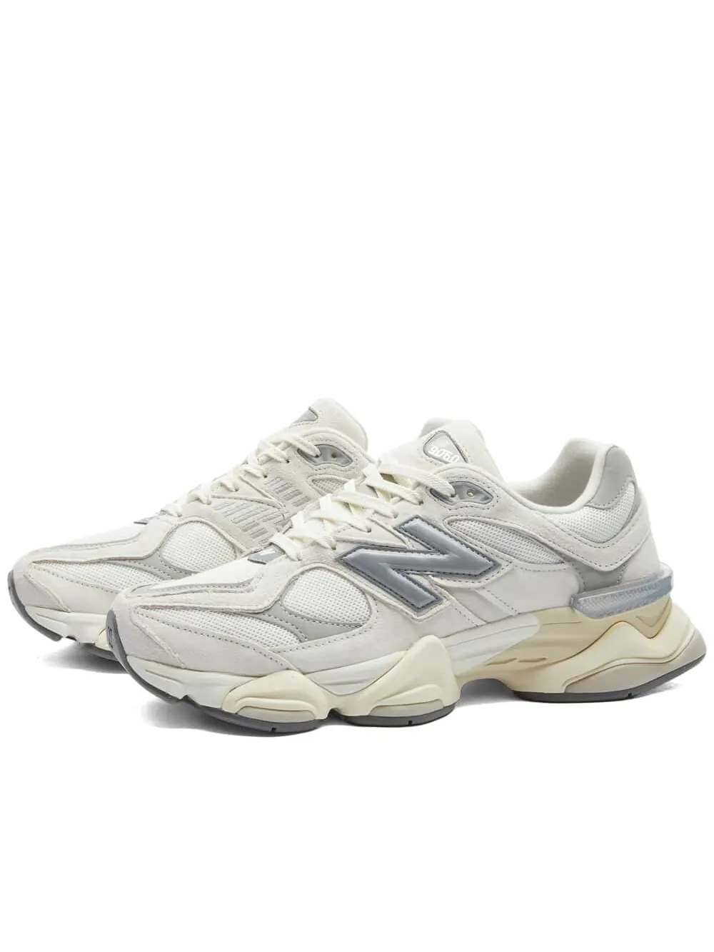 Кроссовки New Balance 9060 Белые — изображение 4 из 8, белый