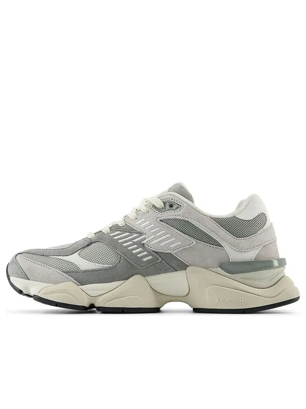 Кроссовки 9060 New Balance — изображение 2 из 4, серый/белый