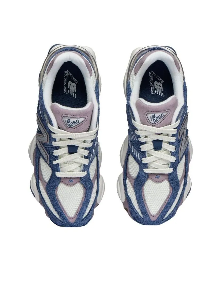 Кроссовки New Balance 9060 'Navy Ice Wine' — изображение 4 из 5, темно-синий