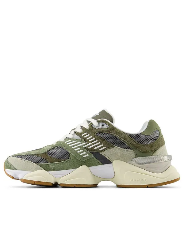Кроссовки 9060 New Balance — изображение 1 из 4, зеленый/серый