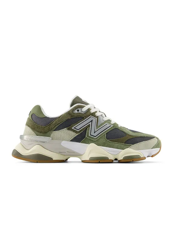 Кроссовки 9060 New Balance — изображение 3 из 4, зеленый/серый