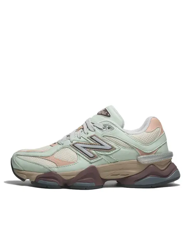 Кроссовки 9060 New Balance — изображение 1 из 4, зеленый/коричневый