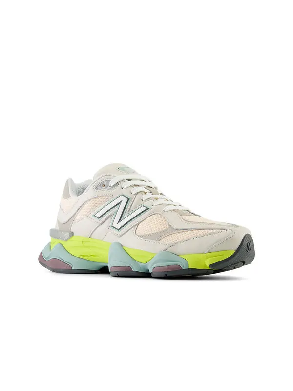 Кроссовки New Balance 9060 — изображение 3 из 4, бежевый/зеленый