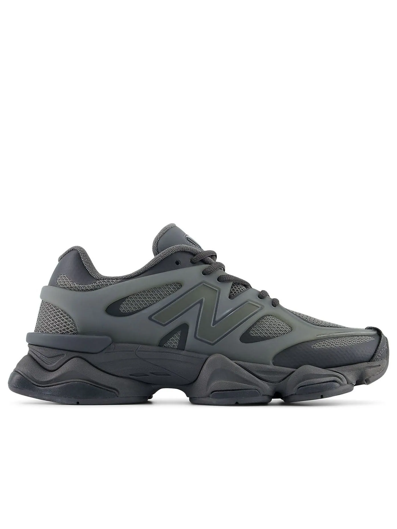 Кроссовки New Balance 9060 X 'Black Cement' — изображение 2 из 5, черный/черный