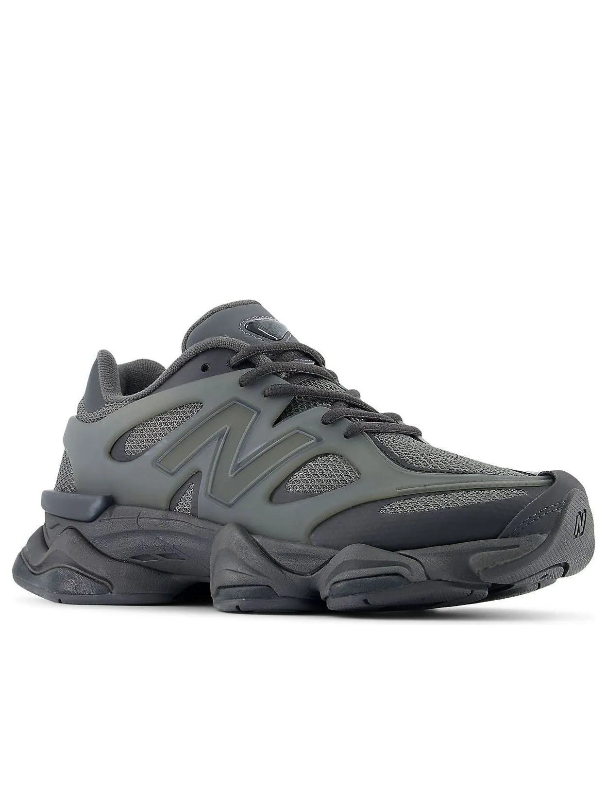 Кроссовки New Balance 9060 X 'Black Cement' — изображение 4 из 5, черный/черный
