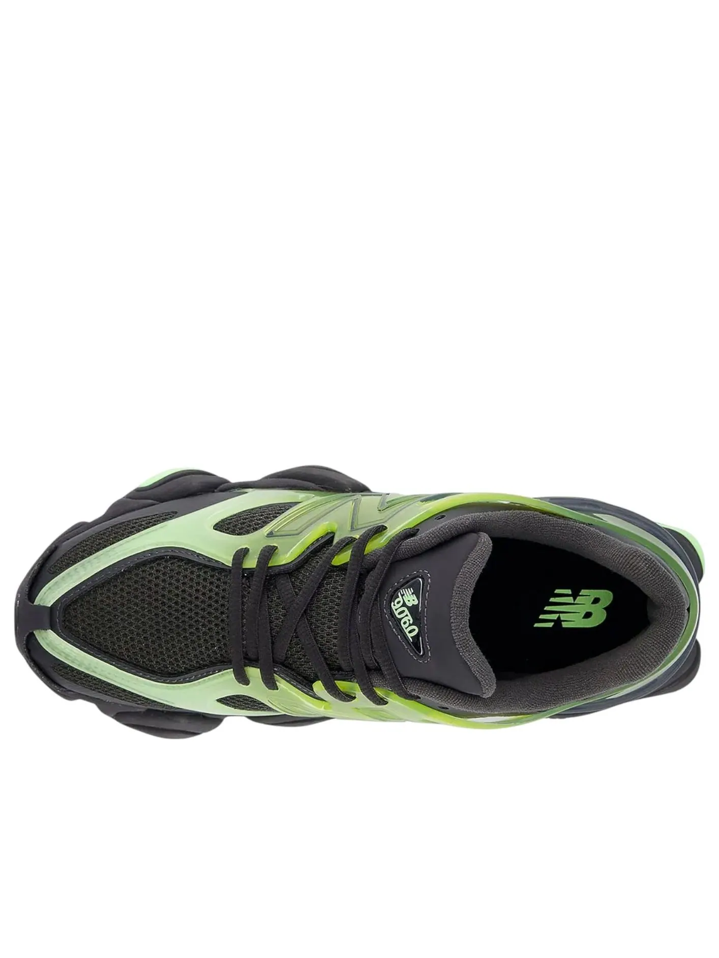 Кроссовки New Balance 9060 X 'Green Black' — изображение 2 из 4, зеленый