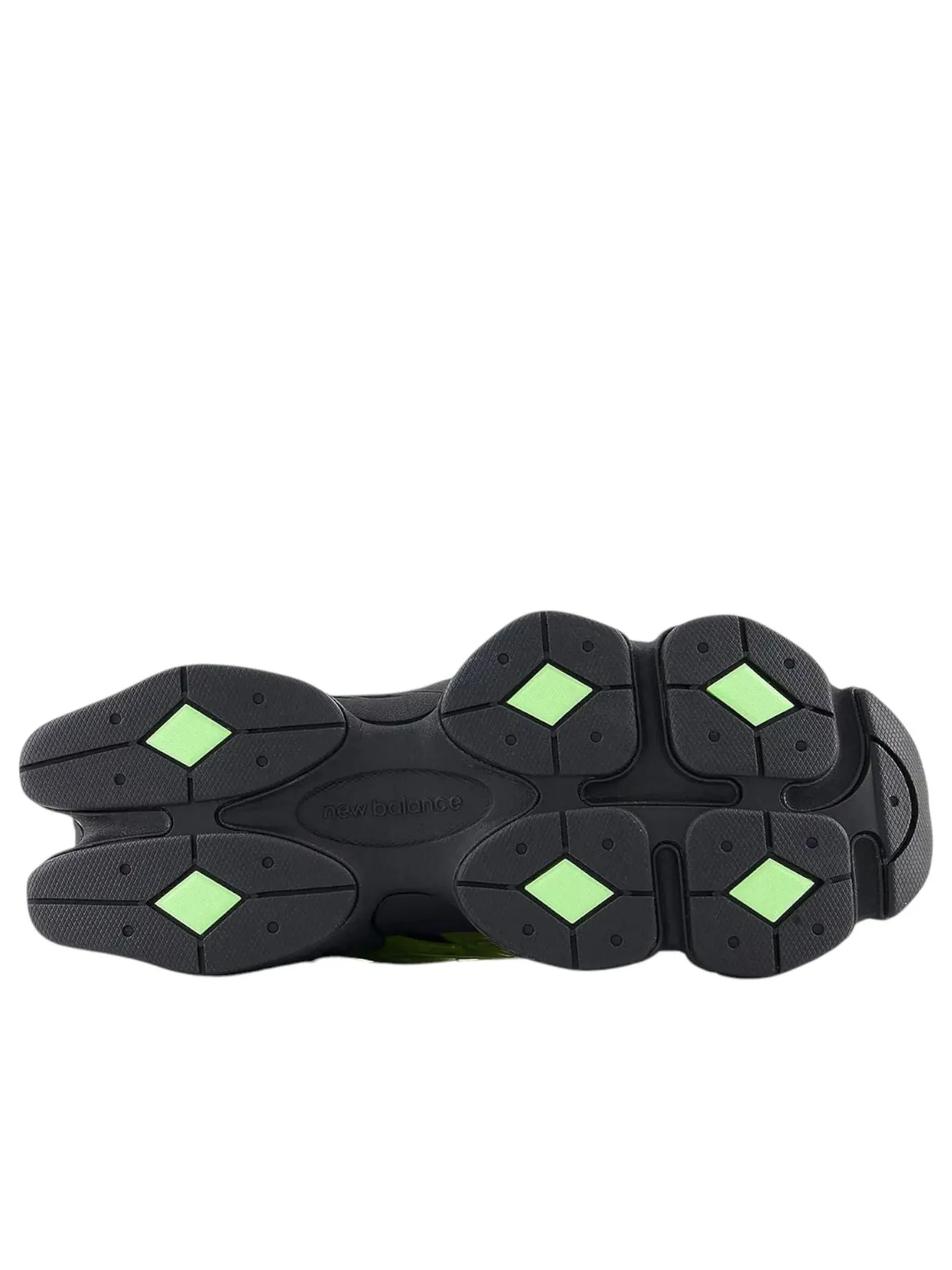 Кроссовки New Balance 9060 X 'Green Black' — изображение 3 из 4, зеленый
