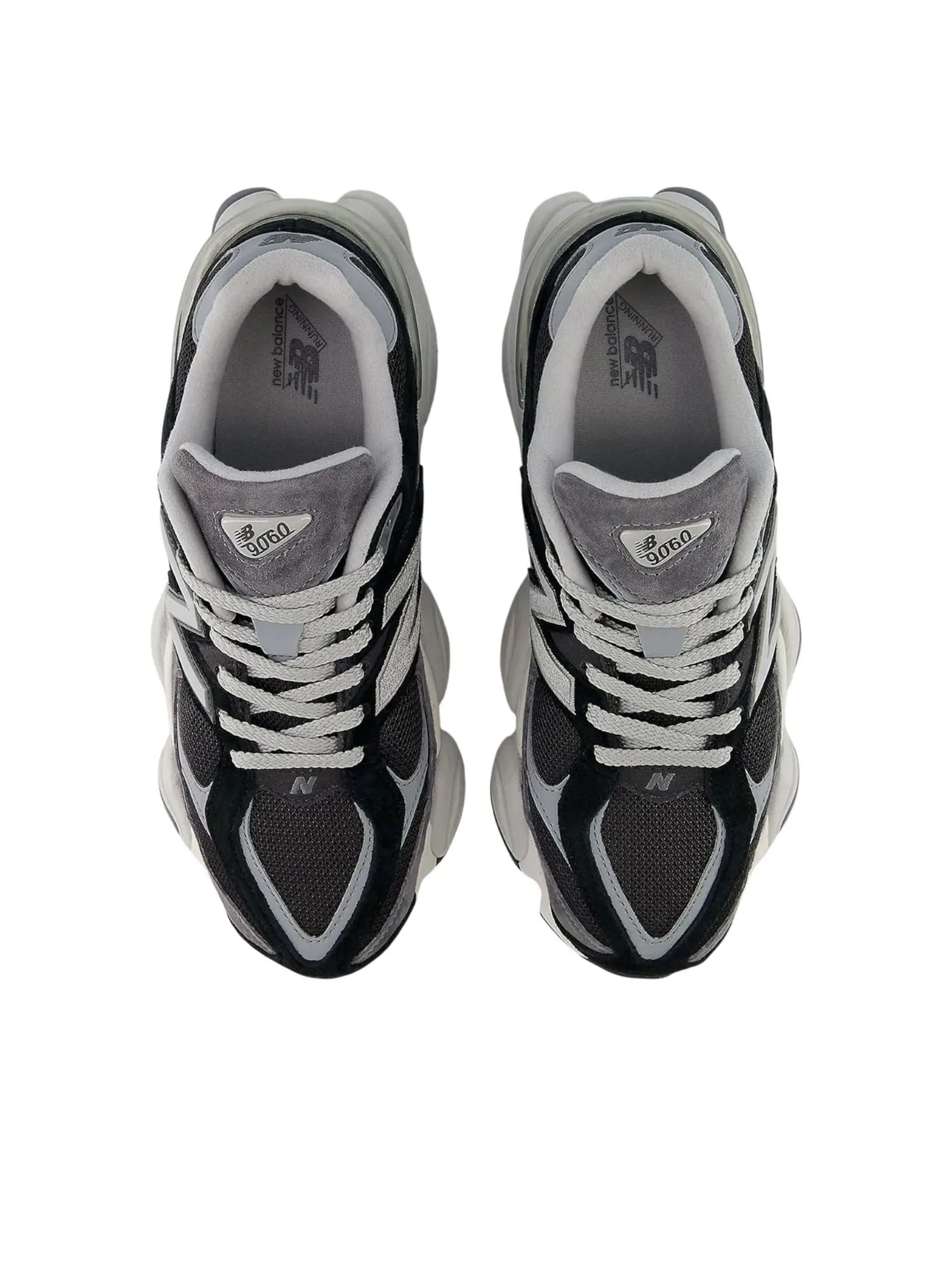 Кроссовки New Balance 9060 'Black Grey' — изображение 4 из 5, черный