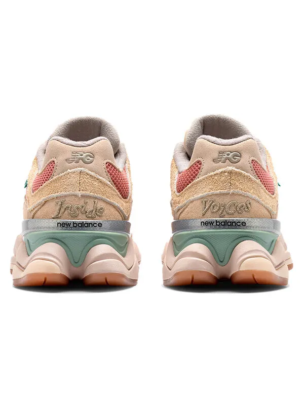 Кроссовки x joe freshgoods 9060 New Balance — изображение 3 из 4, коричневый/розовый