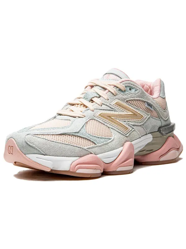 Кроссовки x joe freshgoods 9060 New Balance — изображение 2 из 4, серый/розовый