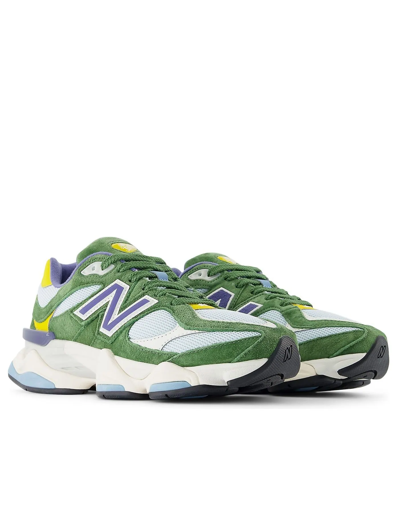 Кроссовки New Balance 9060 'Dark Alpine Green' — изображение 3 из 6, зеленый