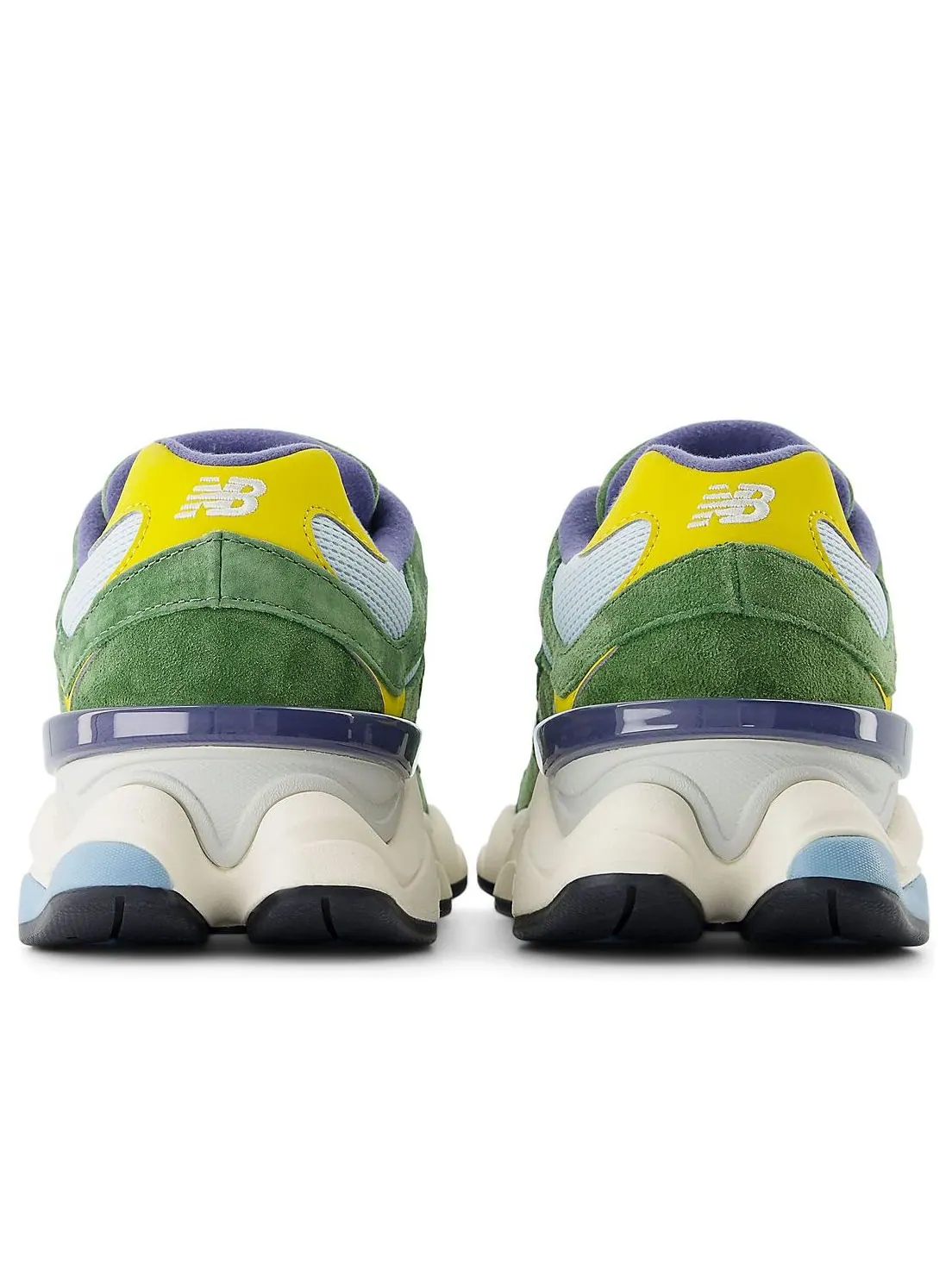 Кроссовки New Balance 9060 'Dark Alpine Green' — изображение 5 из 6, зеленый