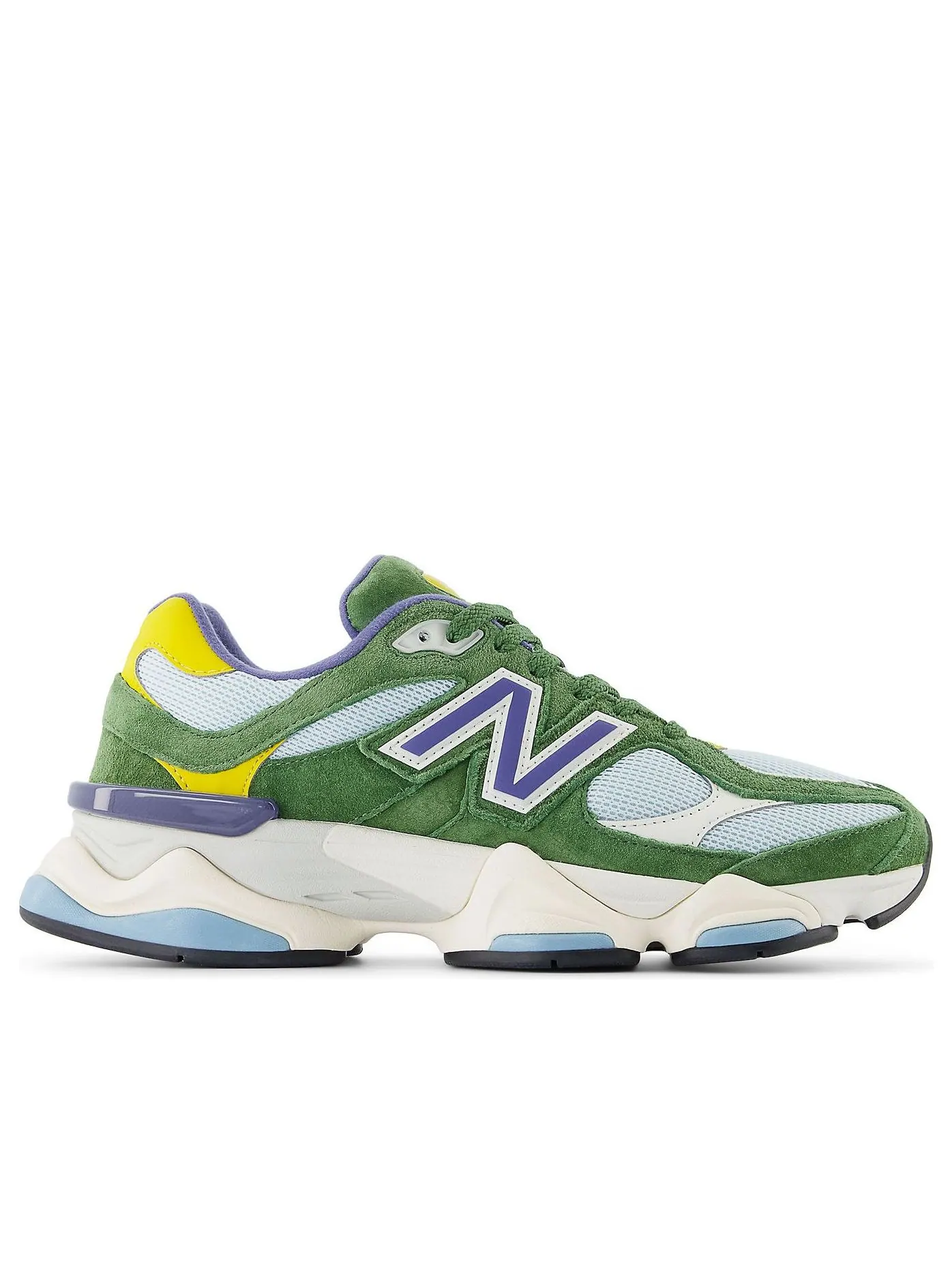 Кроссовки New Balance 9060 'Dark Alpine Green' — изображение 6 из 6, зеленый