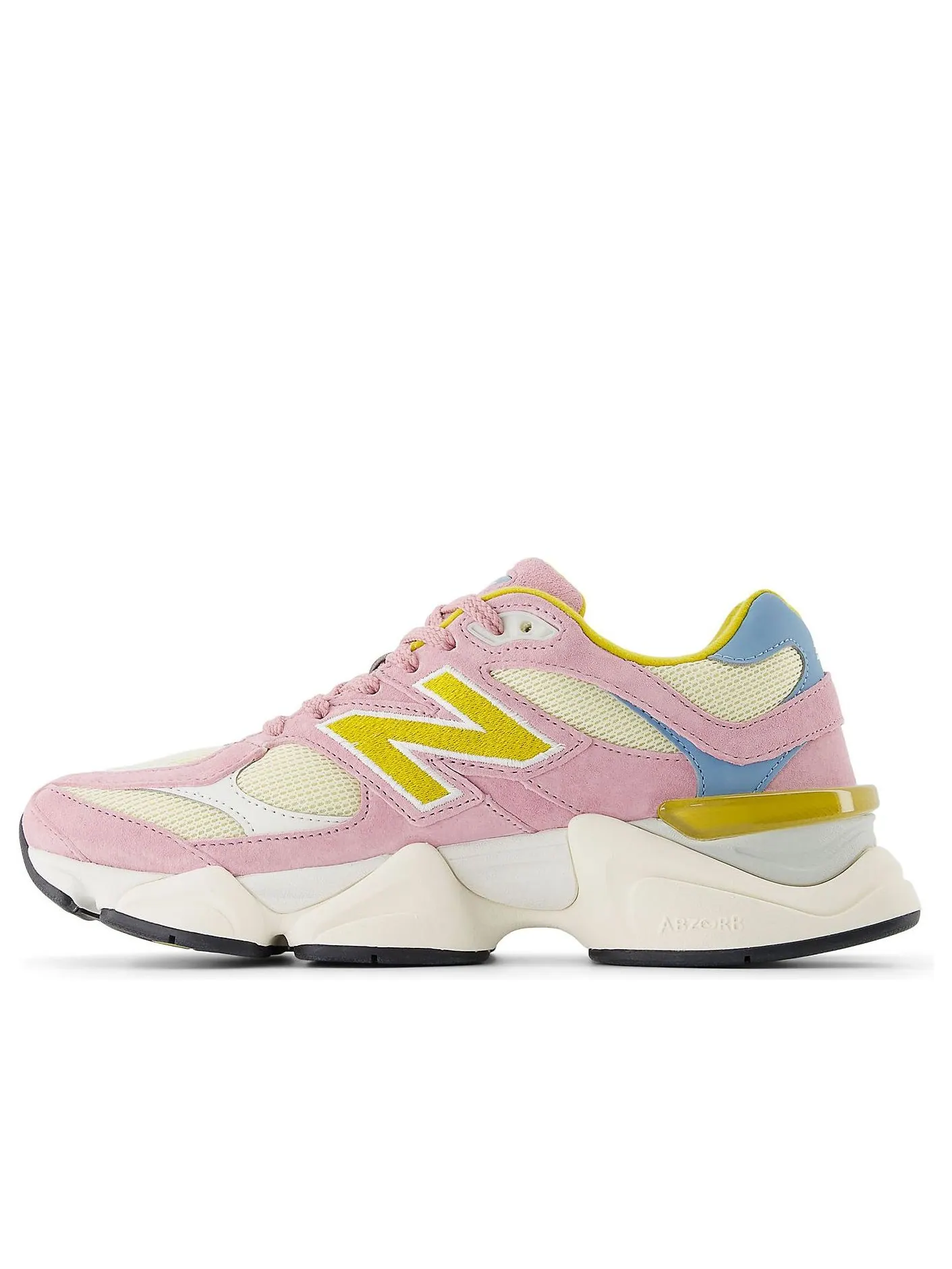 Кроссовки New Balance 9060 'Pink Taffy' — изображение 1 из 6, розовый
