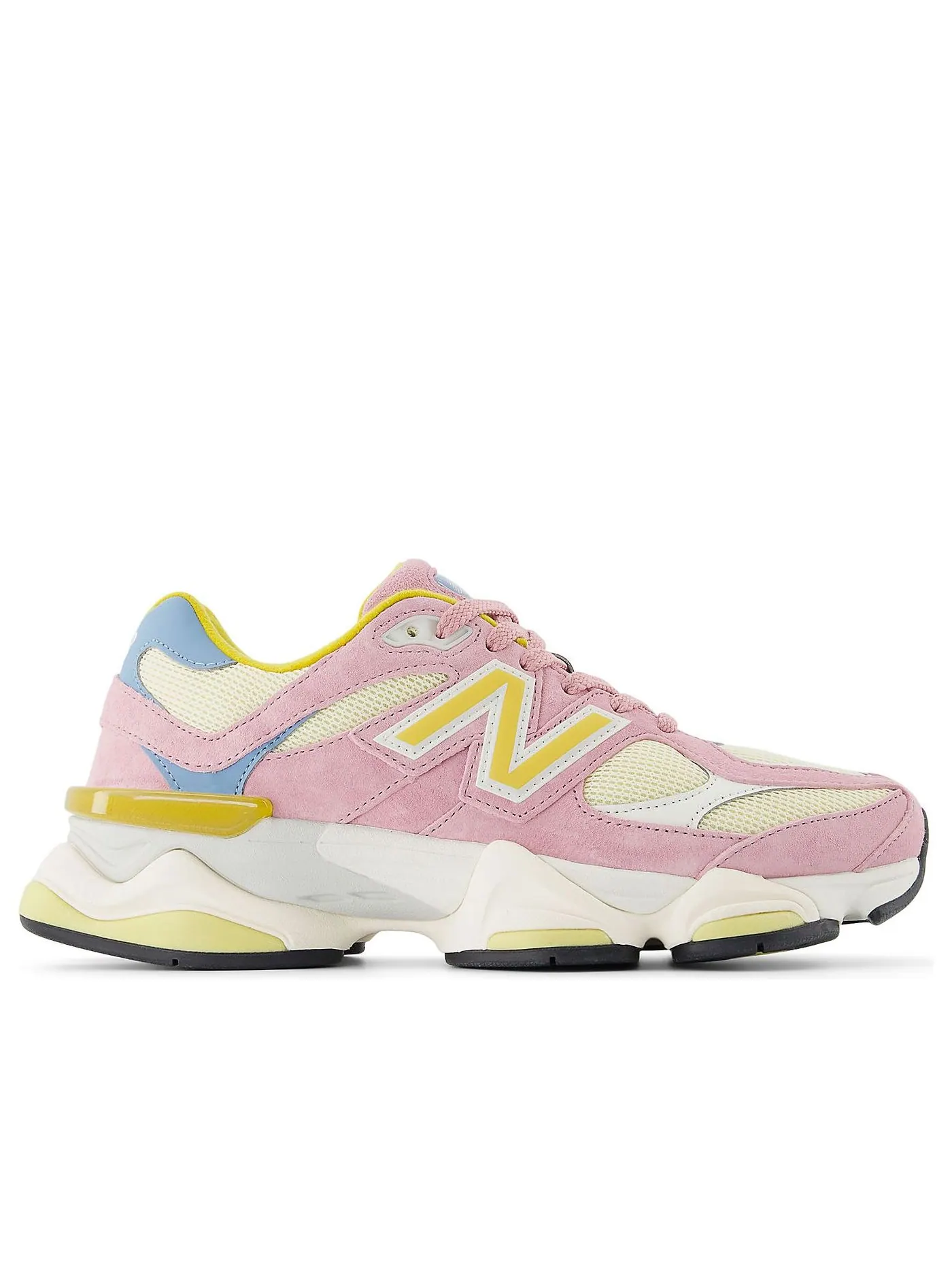 Кроссовки New Balance 9060 'Pink Taffy' — изображение 2 из 6, розовый