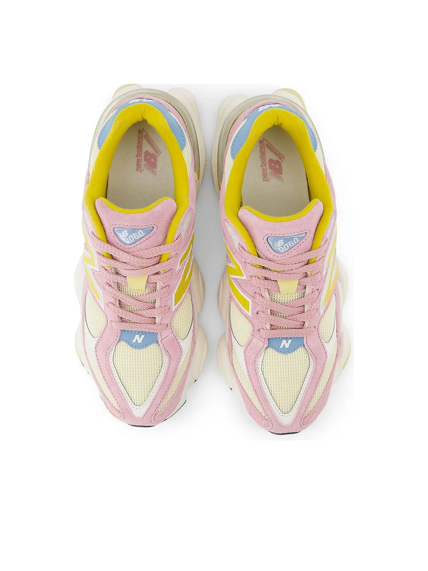 Кроссовки New Balance 9060 'Pink Taffy' — изображение 4 из 6, розовый