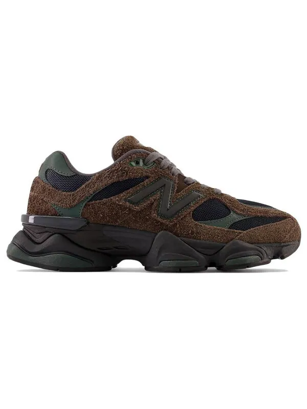 Кроссовки 9060 New Balance — изображение 2 из 4, коричневый/зеленый