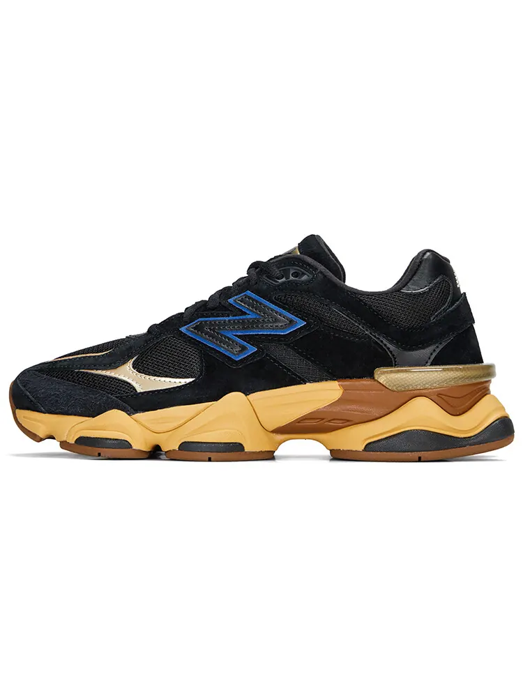 Кроссовки New Balance 9060 — изображение 1 из 7, черный/желтый