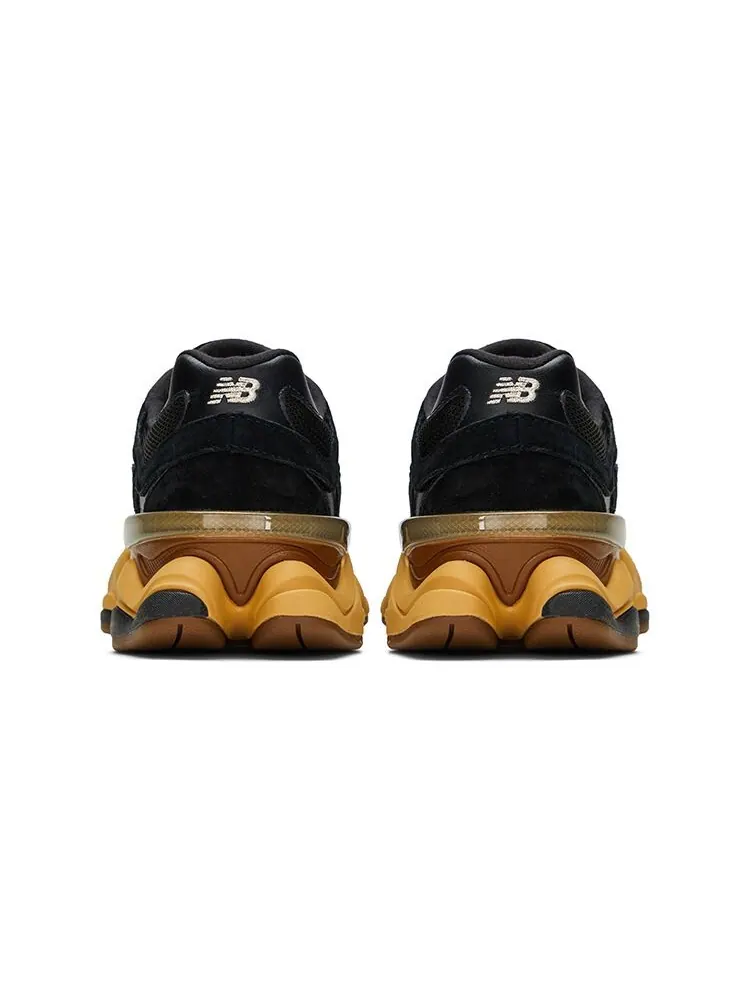 Кроссовки New Balance 9060 — изображение 3 из 7, черный/желтый