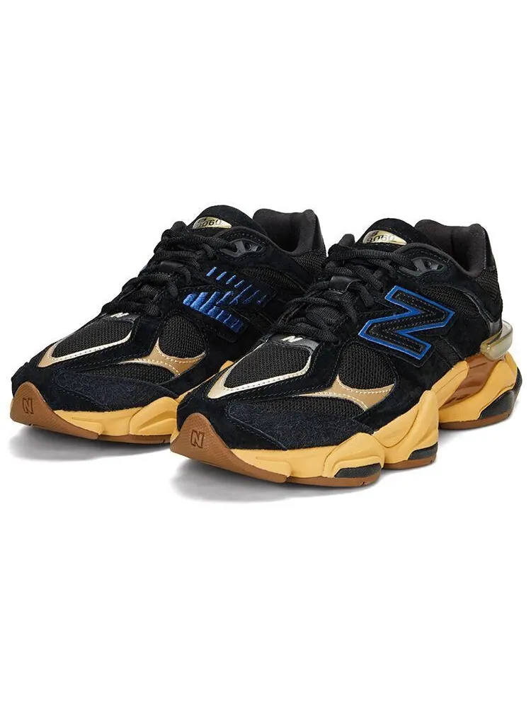 Кроссовки New Balance 9060 — изображение 4 из 7, черный/желтый