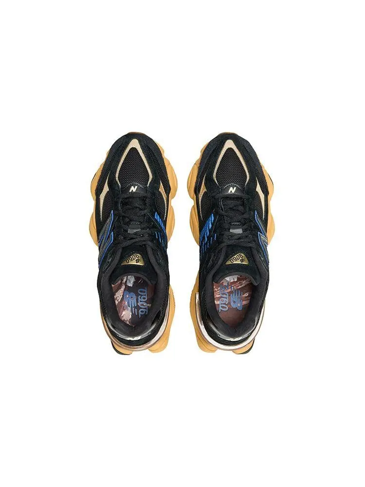 Кроссовки New Balance 9060 — изображение 5 из 7, черный/желтый
