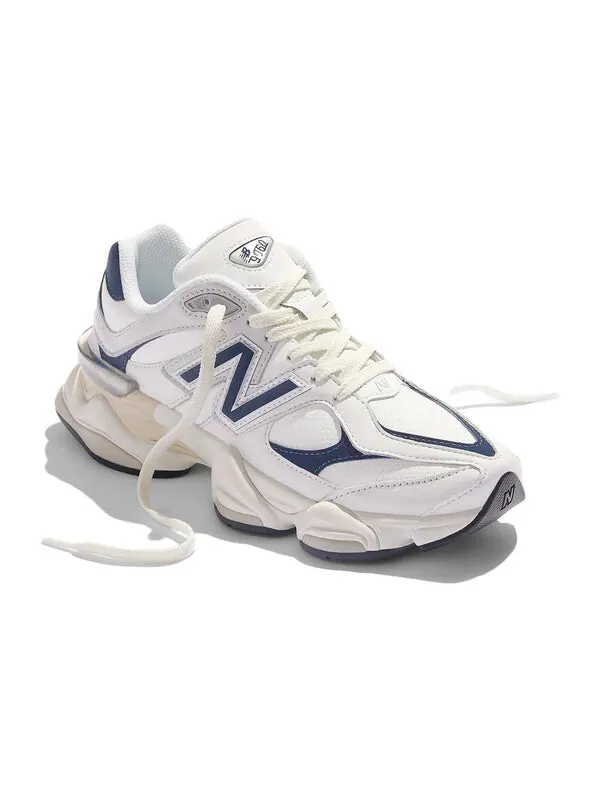 Кроссовки New Balance 9060 'White Navy' — изображение 2 из 4, белый/темно-синий