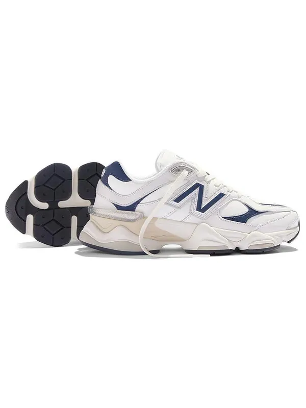 Кроссовки New Balance 9060 'White Navy' — изображение 4 из 4, белый/темно-синий