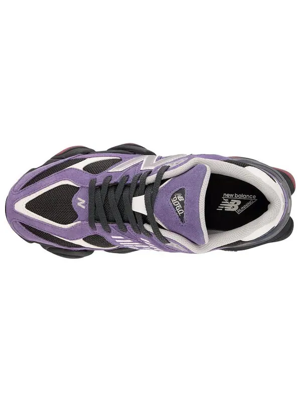 Кроссовки 9060 New Balance — изображение 3 из 4, фиолетовый/черный