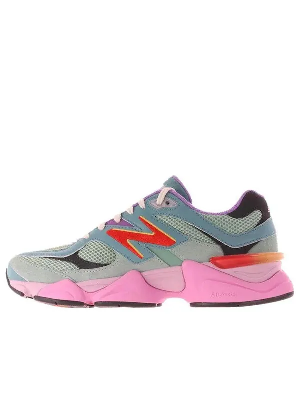 Кроссовки 9060 'multi color' New Balance — изображение 1 из 4, желтый/розовый