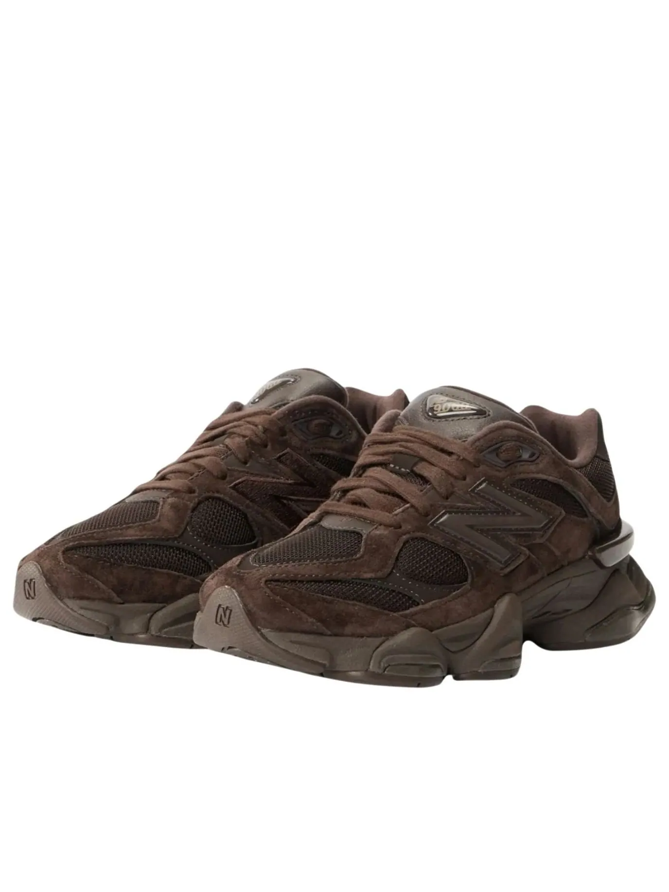 Кроссовки New Balance 9060 'Chocolate' — изображение 2 из 4, темный коричневый